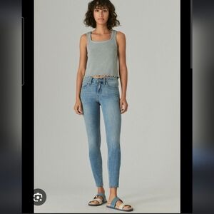 Lucky Brand Ava Skinny Crop Jeans